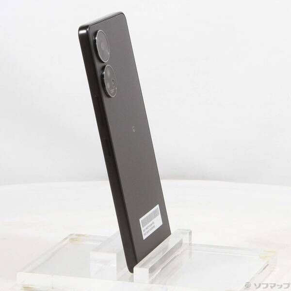 中古品〕 あんしんファミリースマホ 128GB ブラック ZESCE2 Softbank