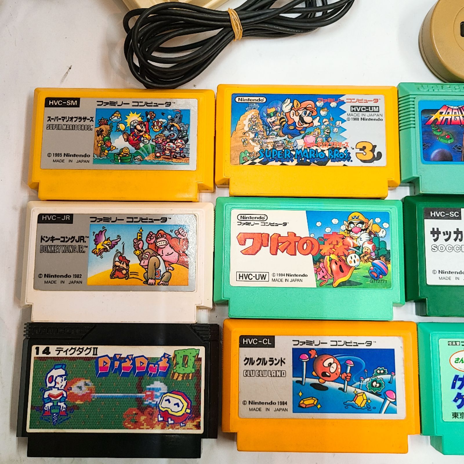 ファミコン スーパーファミコン本体／ファミコンソフト15本セット
