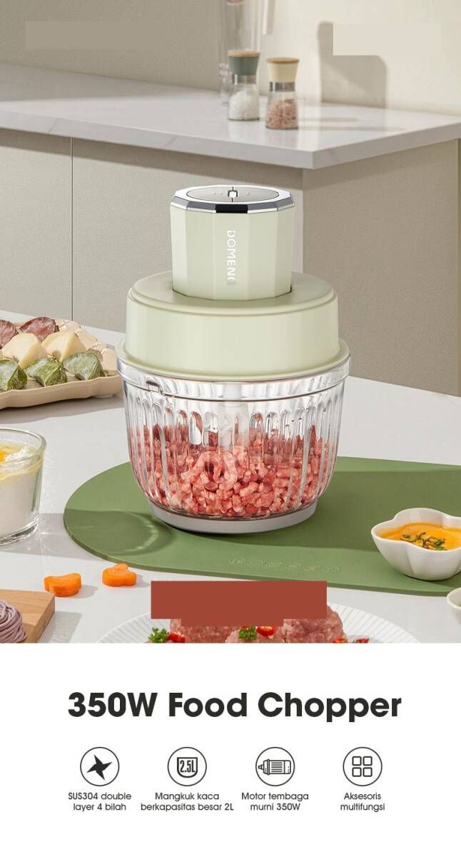 フードプロセッサー 2.2L大容量 みじん切り器 ミキサー ブレンダー 多機能 フードカッター 大根おろし 氷 砕く 洗いやすい 離乳食