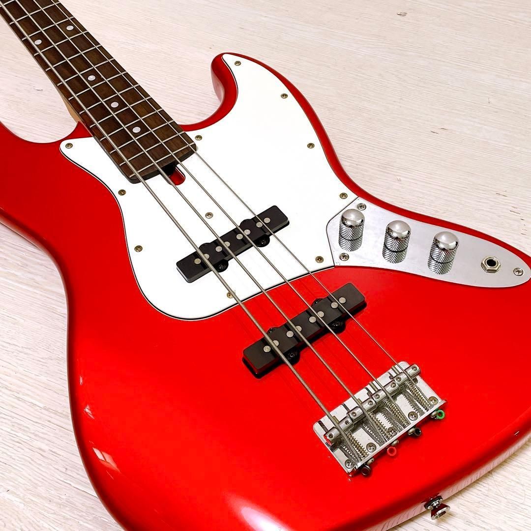 バッカス Bacchus グローバルシリーズ 改ジャズベース レッド　超美中古品 m53809131214_1.jpg?1758680004