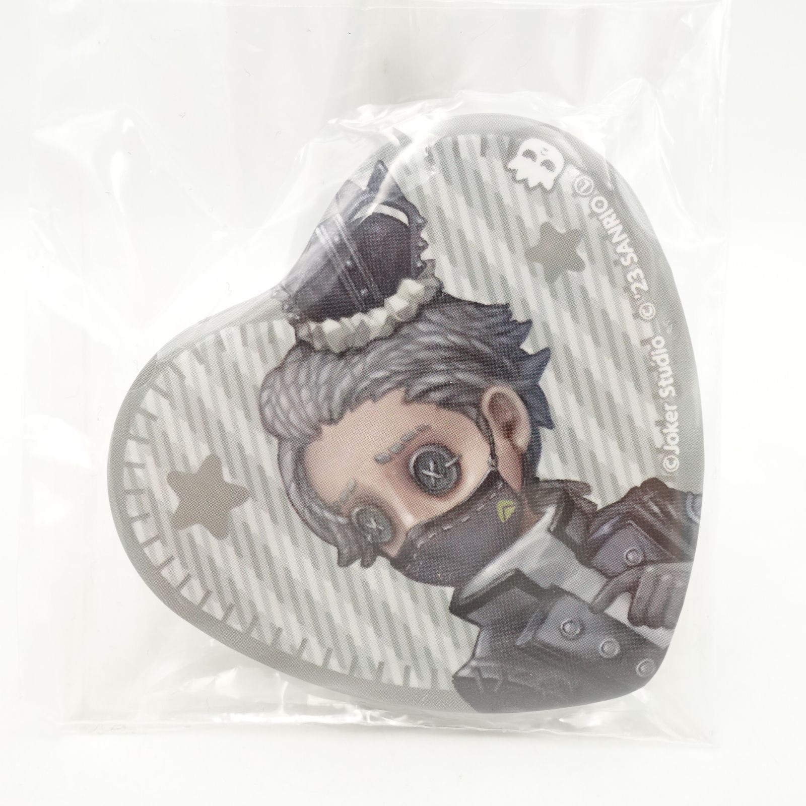 第五人格 IdentityV 庭師 バレンタイン ハート缶バッジ IdentityV × Sanrio ハート缶バッジ 庭師 サンリオ 第五人格