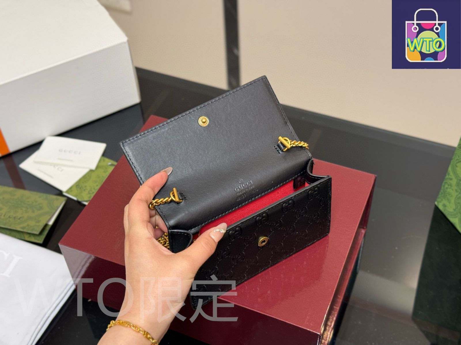 今日特価】Gucci グッチ GG さくらんぼチェーンバッグシリーズ