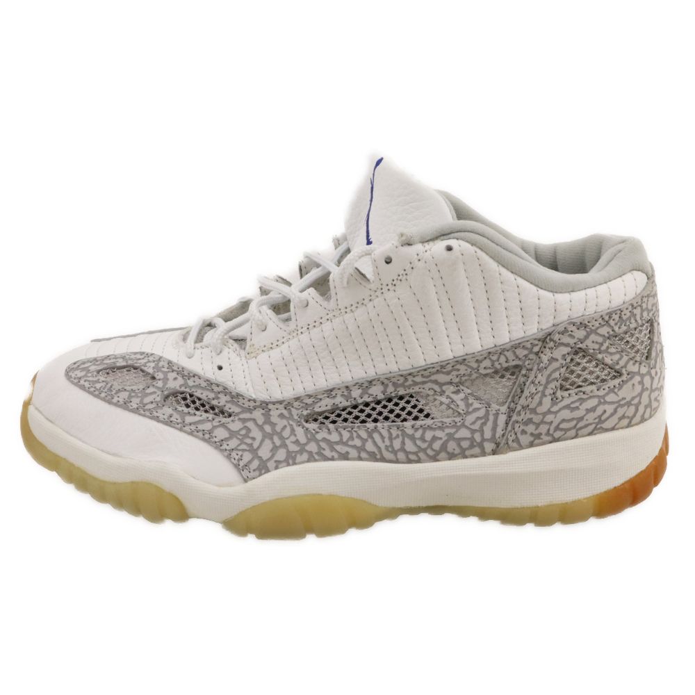 NIKE (ナイキ) 観賞用 96年製 AIR JORDAN 11 LOW RETRO IE OG Cobalt 130270-101 エアジョーダン11 ロー レトロ IE OG コバルト ローカットスニーカー ホワイト US11/29cm