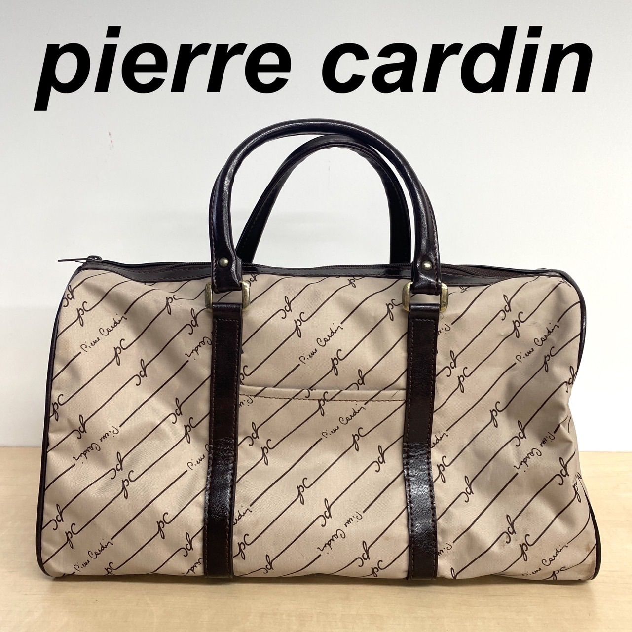 ピエール・カルダン ボストンバッグ Pierre Cardin モノグラム pierre