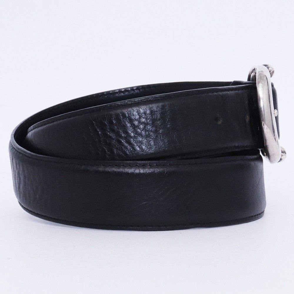 CHROME HEARTS ガンスリンガーベルト 1.5 ブラックレザー