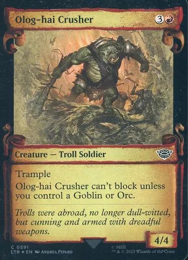 中古】マジックザギャザリング 0591[C]：【LTR】【銀FOIL】【中