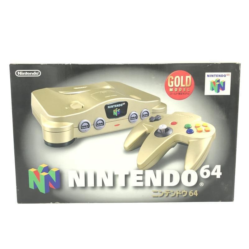 本体 ジャンク|外箱 説明書付き 任天堂 ニンテンドー64 ゴールド NUS-001|nintendo64 6
