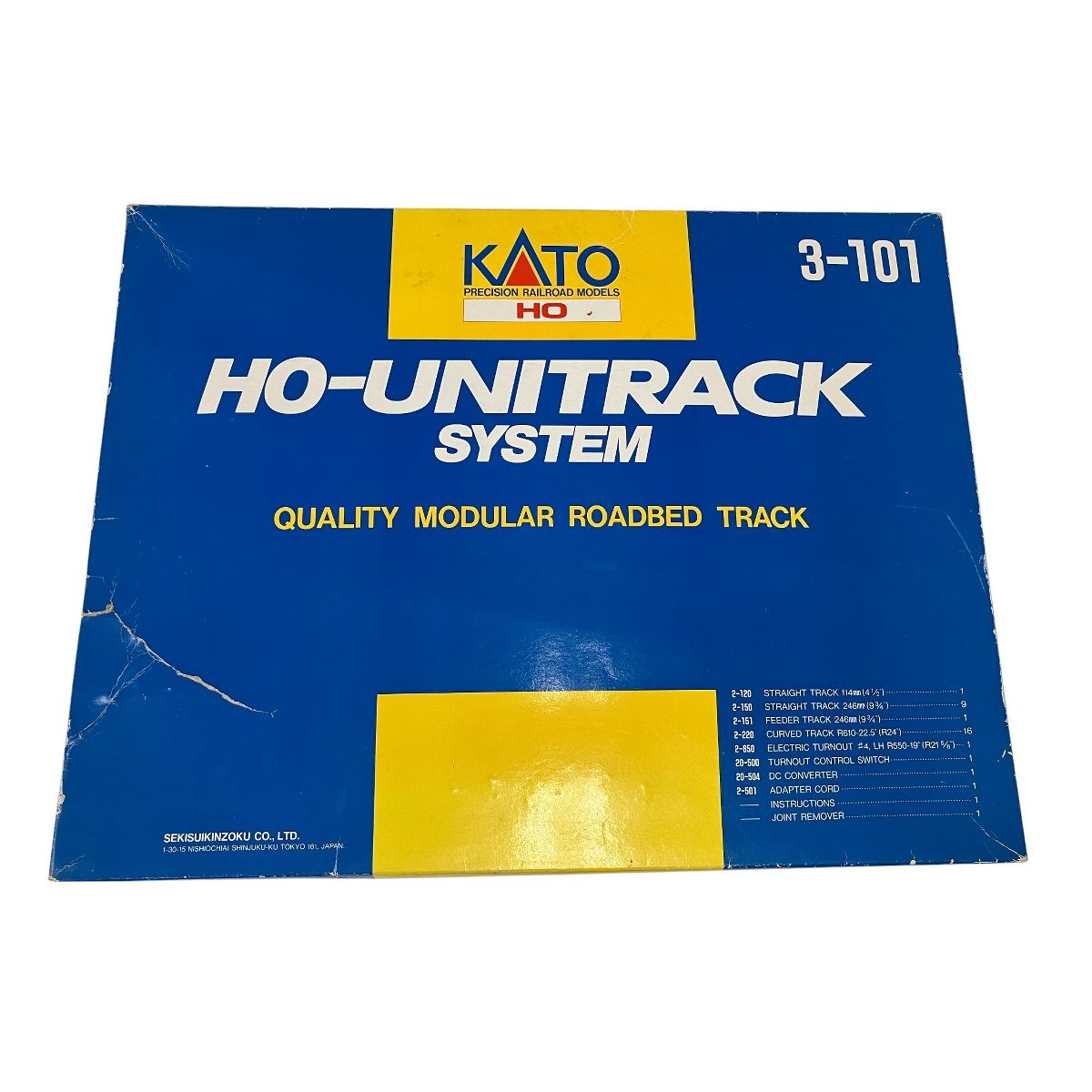 KATO HOゲージ 3 101 HOユニトラック線路セット 鉄道模型