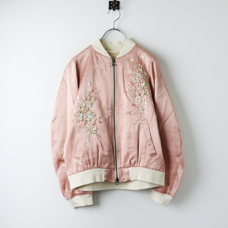 suzuki takayuki　刺繍ジャケット suzuki takayuki embroidered blouson（スズキタカユキ エンブロイダー