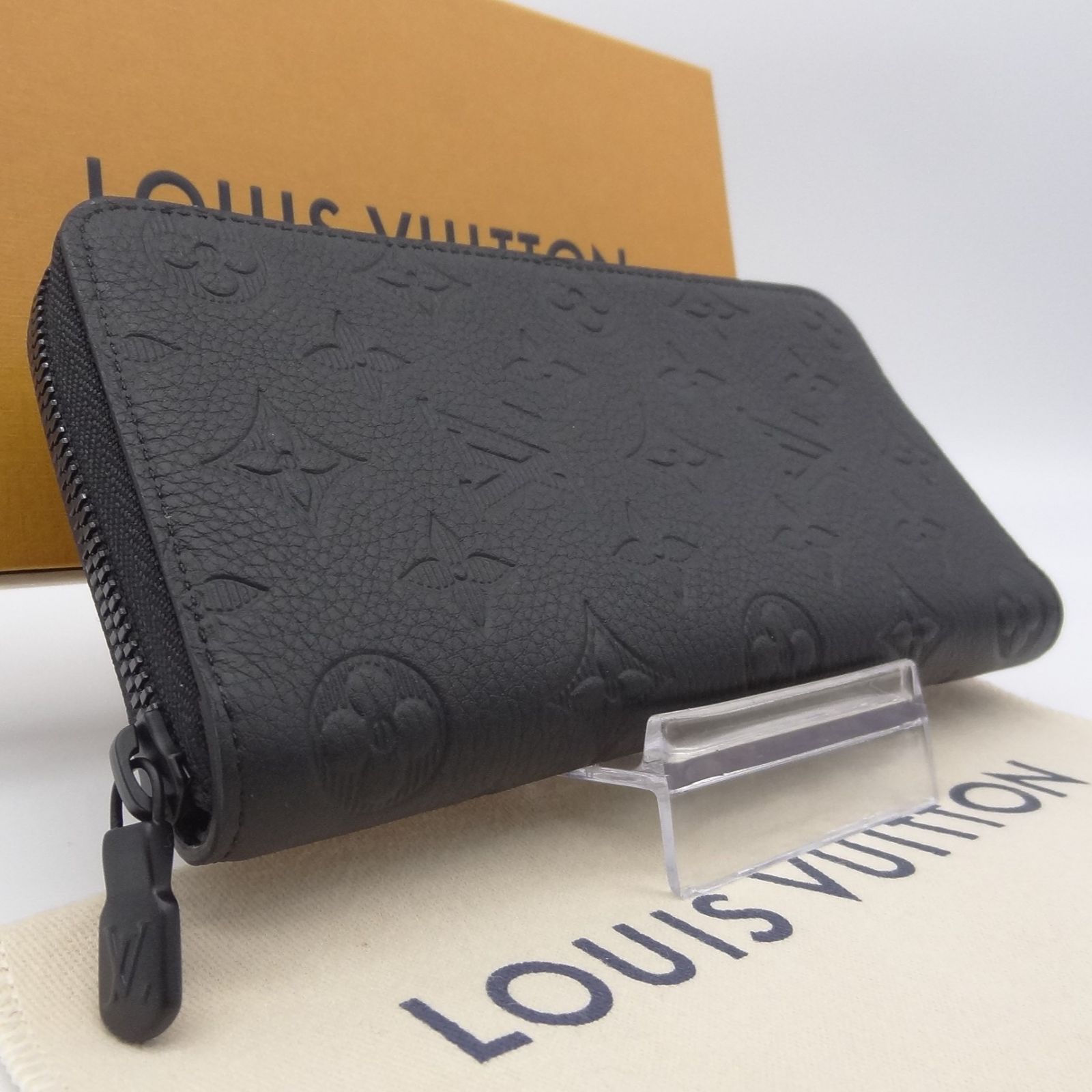 極美品 ルイヴィトン シャドウ ジッピーウォレット ヴェルティカル 長財布 黒 極美品 ルイヴィトン シャドウ ジッピーウォレット ヴェルティカル 長