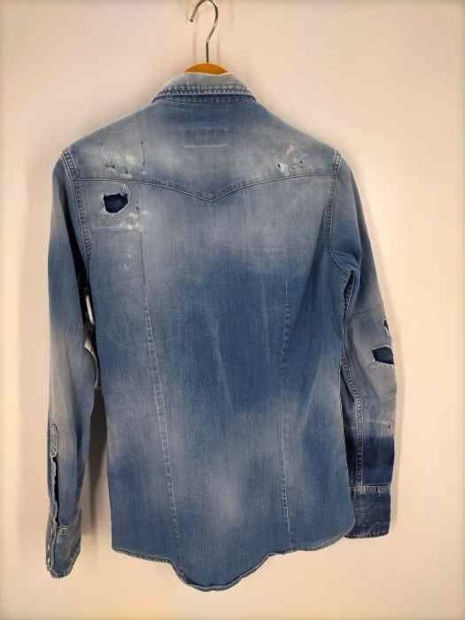 ディースクエアード レディース シャツ トップス Denim shirt Blue WEB