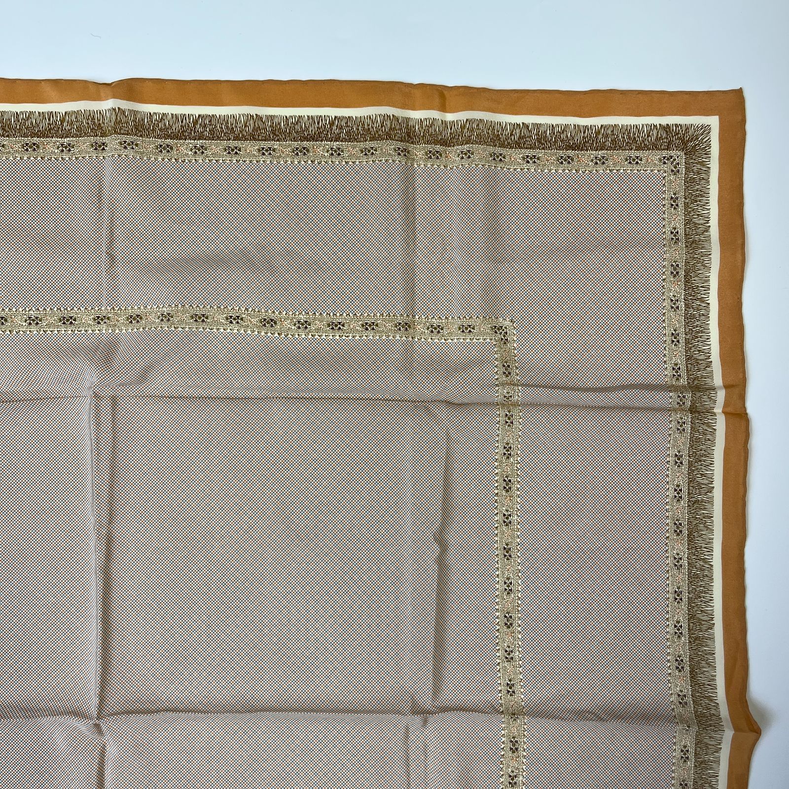 中古】CHANEL シャネル ココマーク スカーフ シルク マルチカラー  