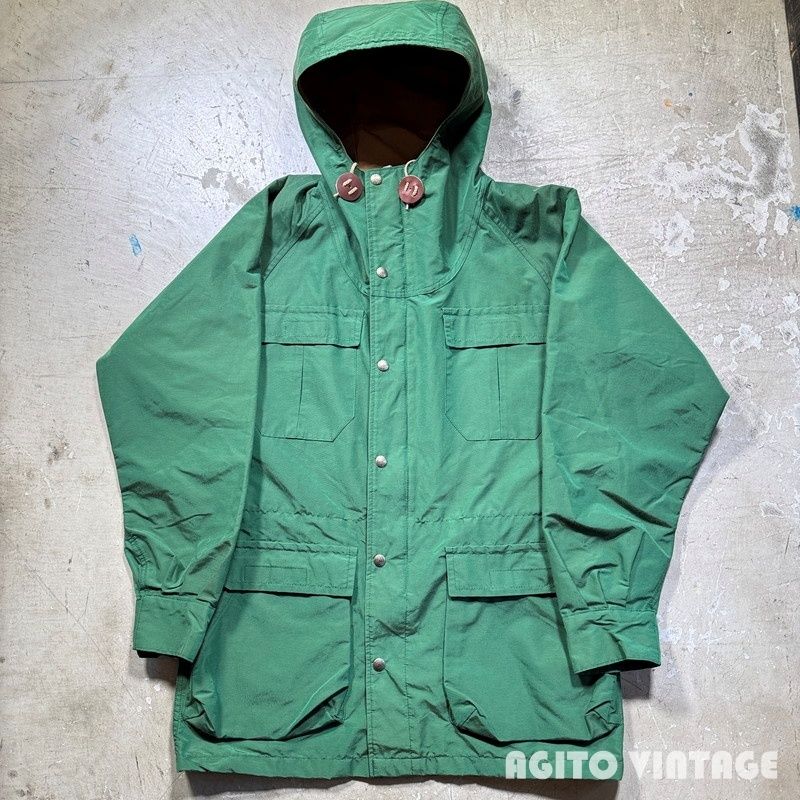 90 s SIERRA DESIGNS 60 40クロス マウンテンパーカー グリーン 三本木 大倉スポーツ M