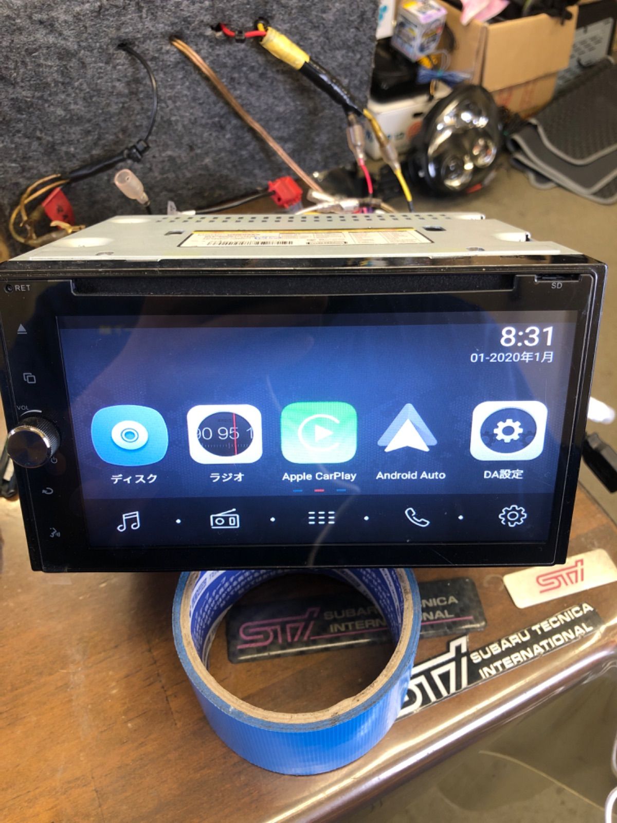 ADAYO DN6V56A マルチメディアプレーヤー Apple carplay androido auto - メルカリ