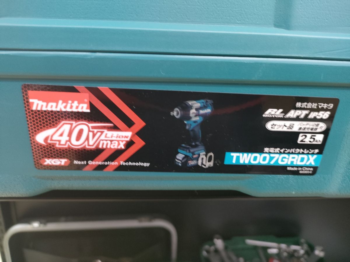 マキタ TW007GRDX 40V インパクトレンチ 純正 フルセット バッテリ2個 充電器 ハンズクラフト宮崎新名爪店 HRDEVELOPMENT_JP