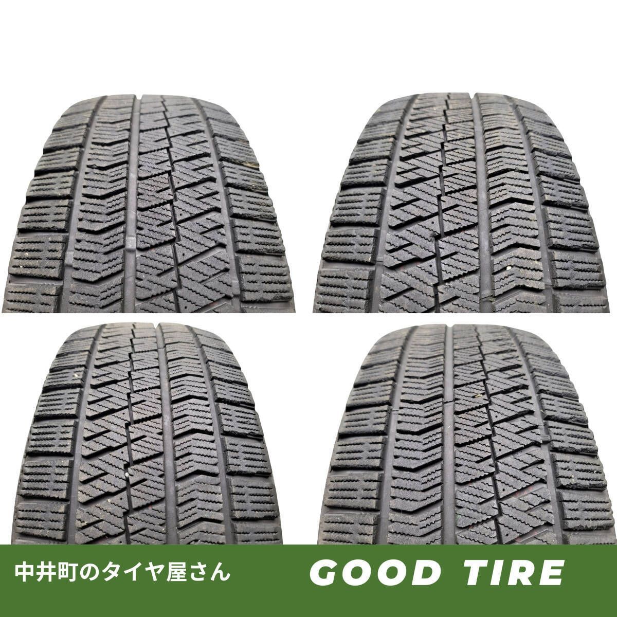 215|55R17 ブリヂストン BLIZZAK VRX2 2019年製 冬用 4本セット 7.5分山 タイヤ タイヤ エスティマ クラウン オデッセイ 6662