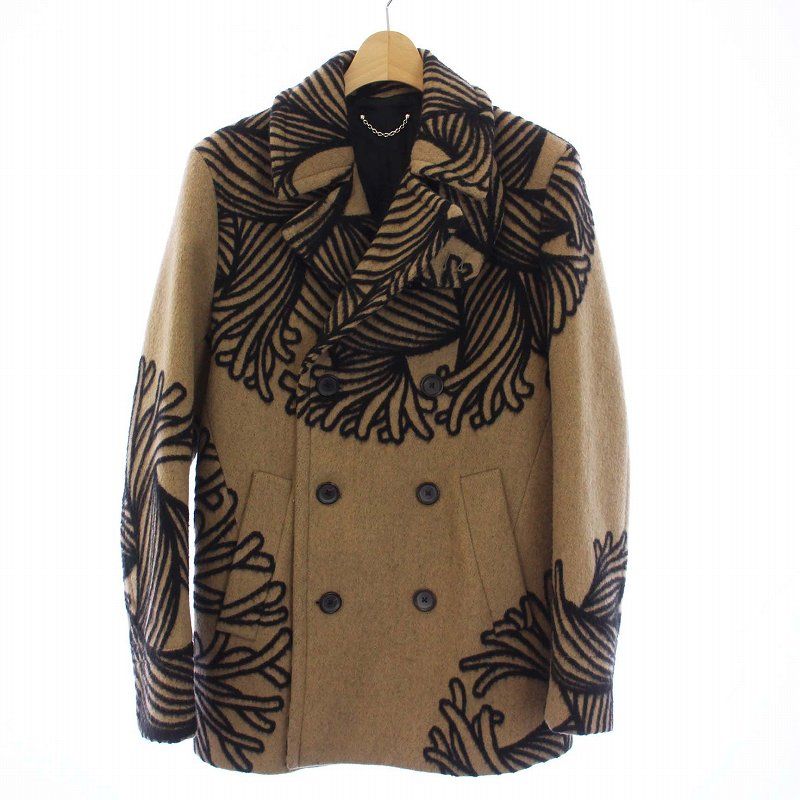 LOUIS VUITTONヴィトンクリストファーネメスピーコート ベージュ・黒