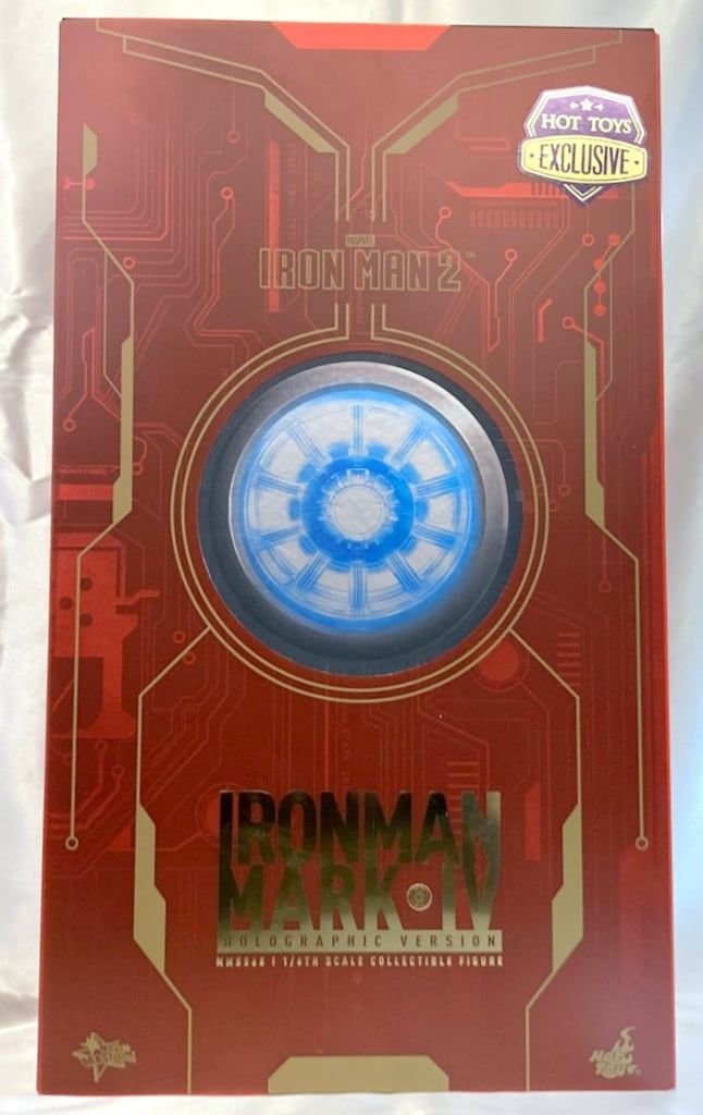 HOTTOYS 1|6TH SCALE COLLECTIBLE FIGURE IRON MAN MARK 4 | HOLOGRAPHIC VERSION MMS568