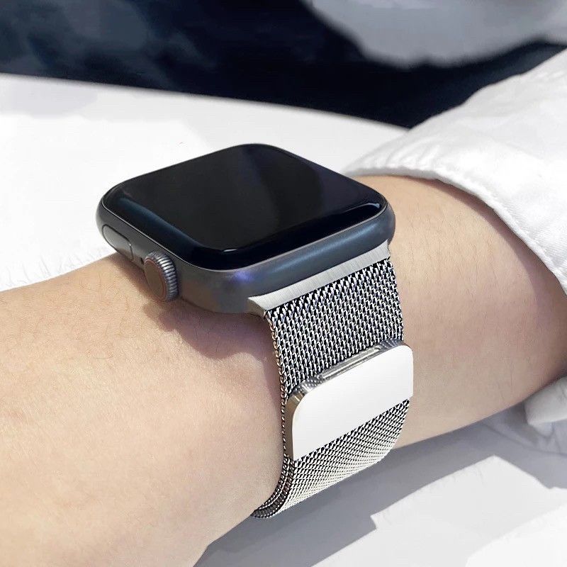 Apple Watch 純正ミラネーゼループ40mm - 時計 Apple Watch 純正ミラネーゼループ40mm - 時計