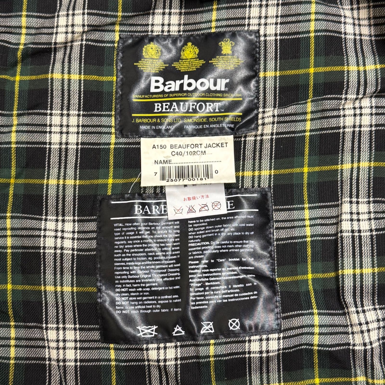 Barbour BEAUFORT カーキ Barbour Beaufort Waxed Jacket - Olive. Shop Men's Coats