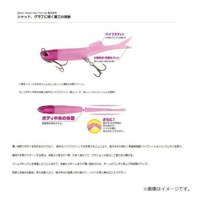 ハウル　ビーチウォーカー　セット販売 デュオ ビーチウォーカー ハウルセット 35g 4インチ APA0189