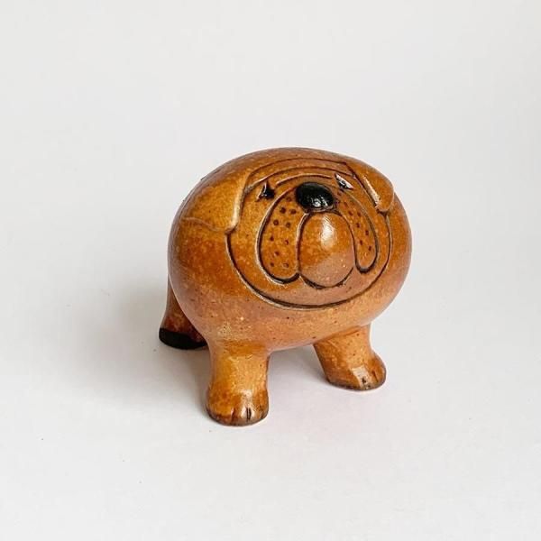ヴィンテージオブジェ Lisa Larson BULLDOG（ブルドッグ） リサ