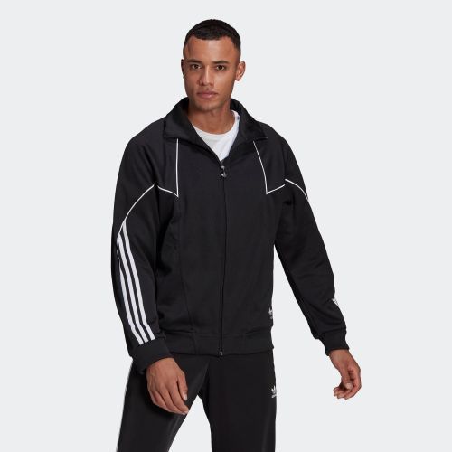 adidas Originals アディダス 光沢 ジャージ 黒×金 上下組