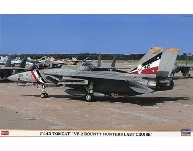[중고] 프라모델 1/48 F-14D 톰캣 'VF-2 바운티 헌터스 라스트 크루즈' [09719]