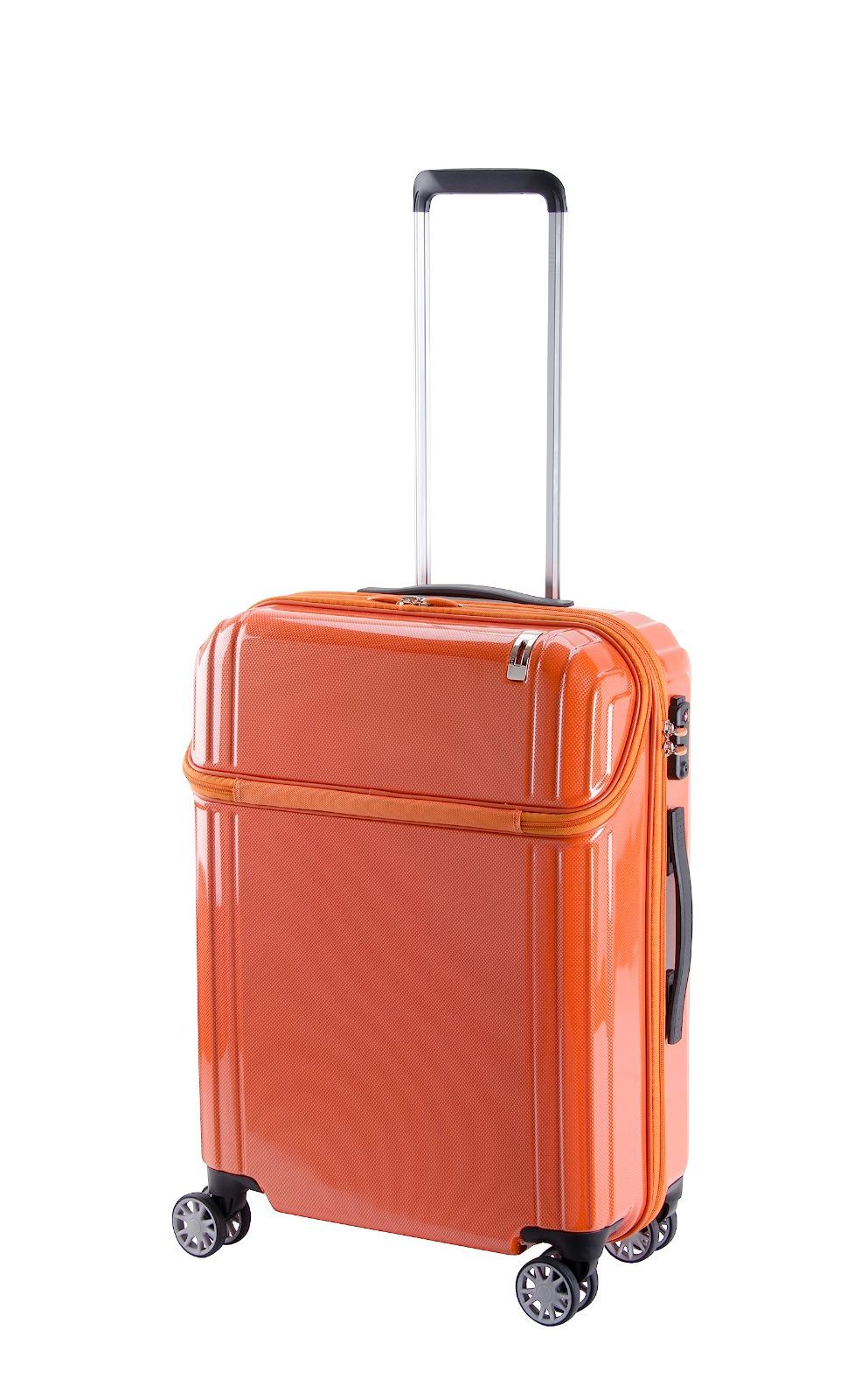 cm 62 54L 3.9kg 76-30490 無料預入 トップオープン ジッパー スーツケース トラベリスト