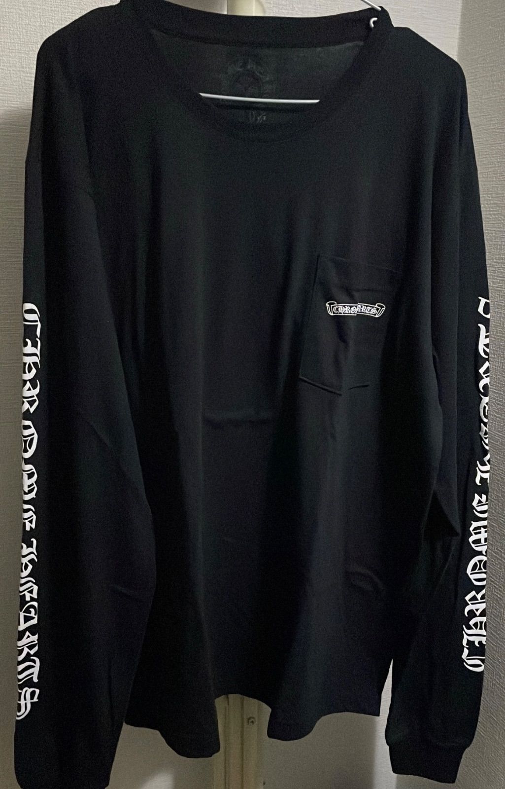 新品 chrome hearts クロムハーツ ロンT ブラック XL - メルカリ