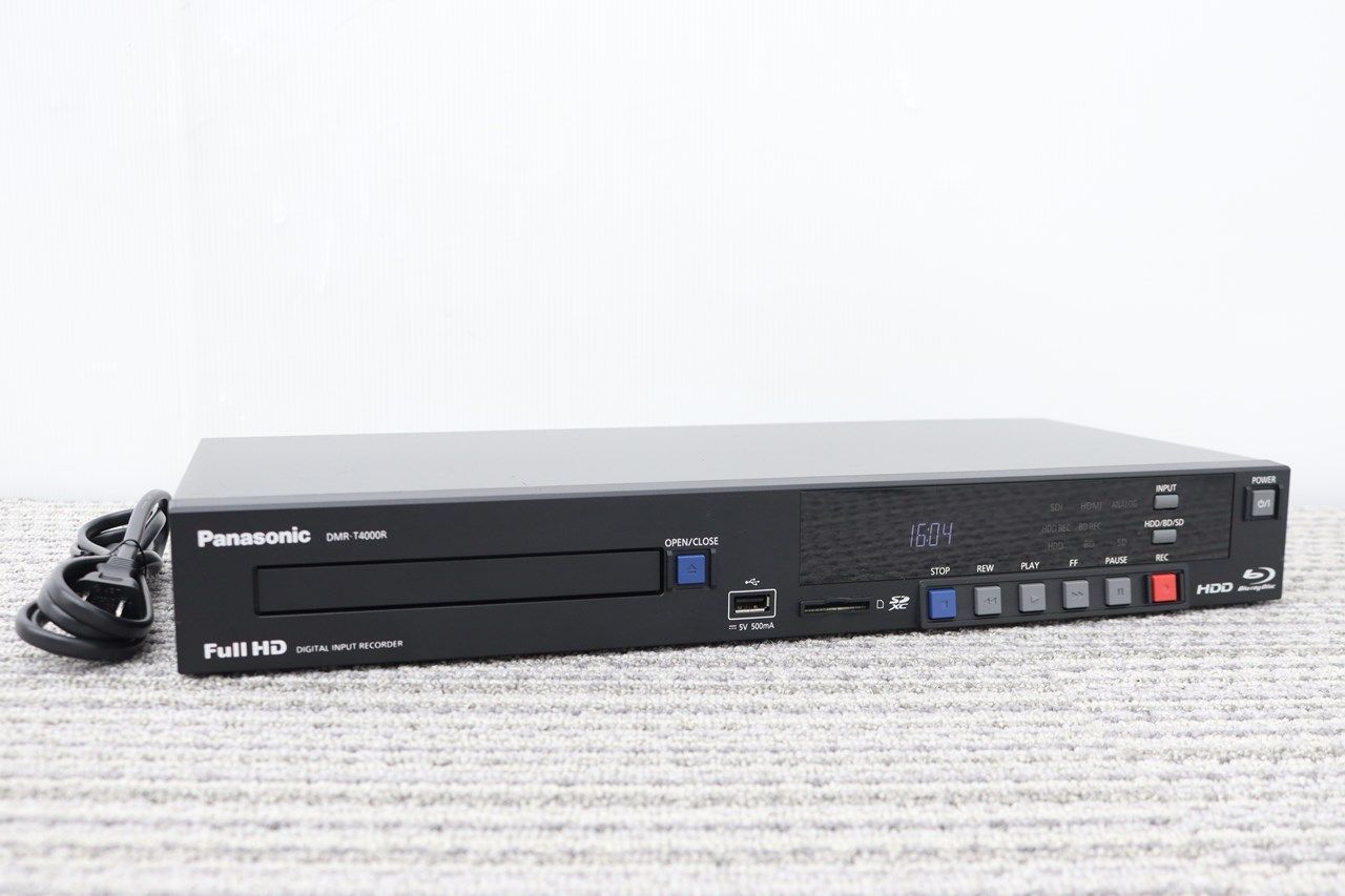 美品 パナソニック DIGA DMR-T4000R デジタル入力レコーダー ① 