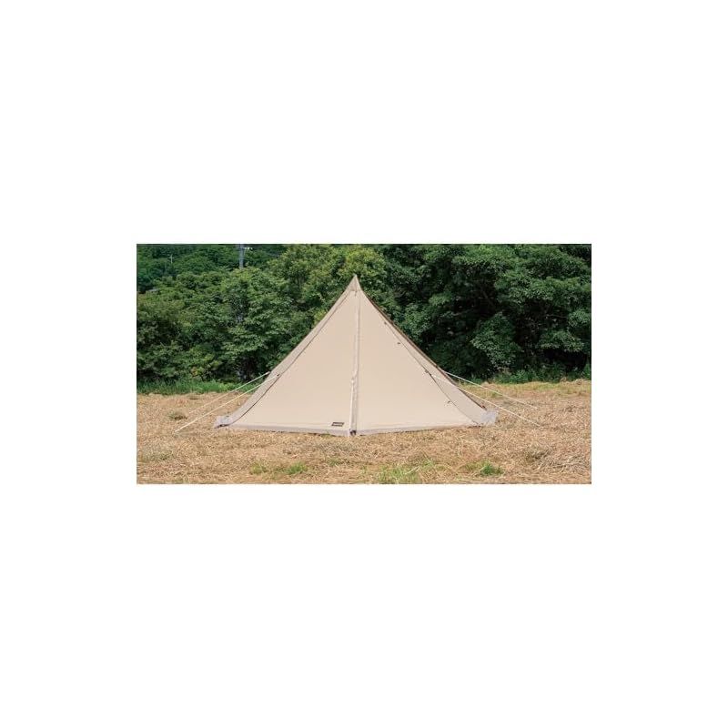 ogawa(オガワ) アウトドア キャンプ テント ワンポール型 タッソ 【1~2人用】T/C サンドベージュ 2727 テント ogawa ogawa(オガワ) モノポール アウトドア用品 モノ