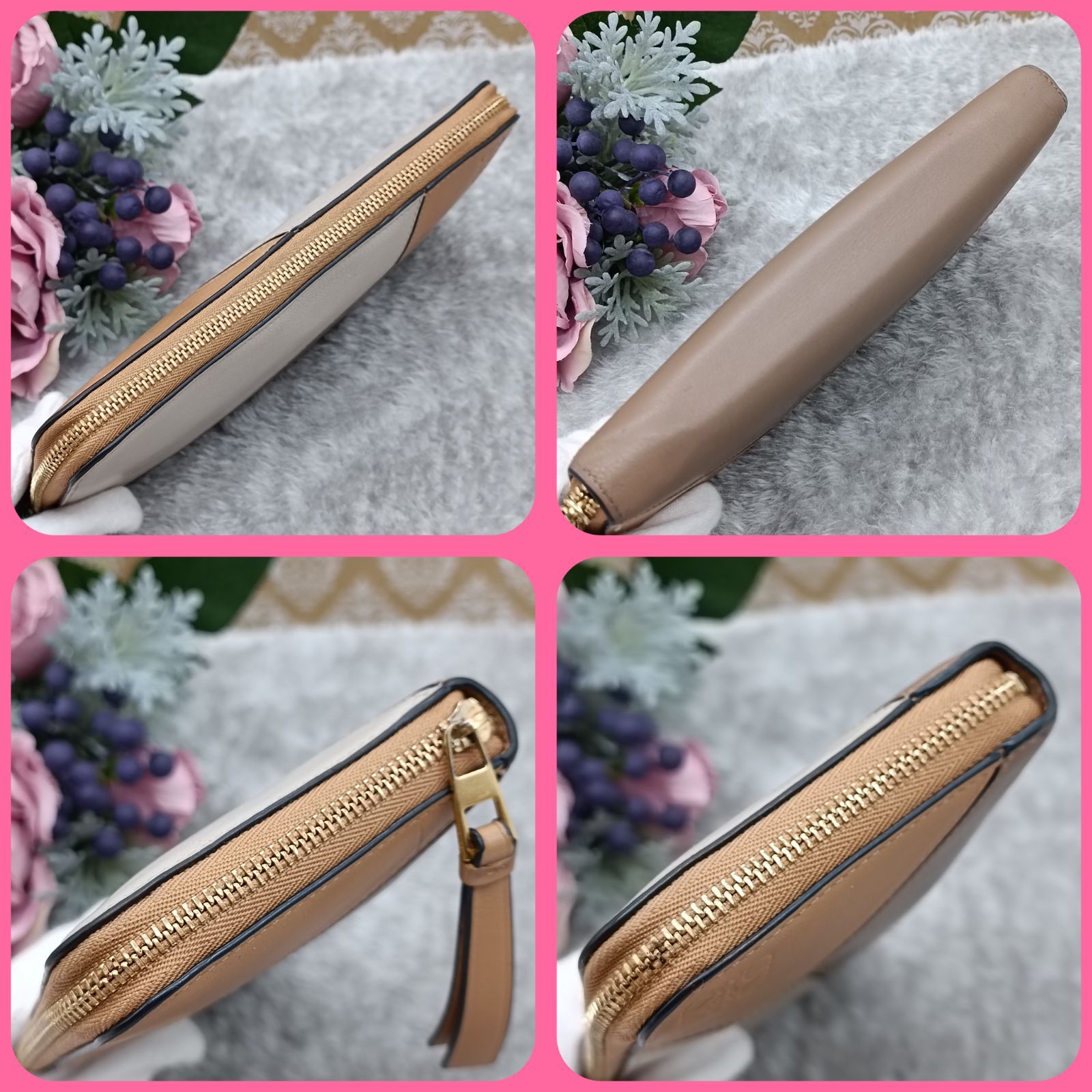 LOEWE 》 ロエベ パズル ジップアラウンド ウォレット C510T12X03 長 