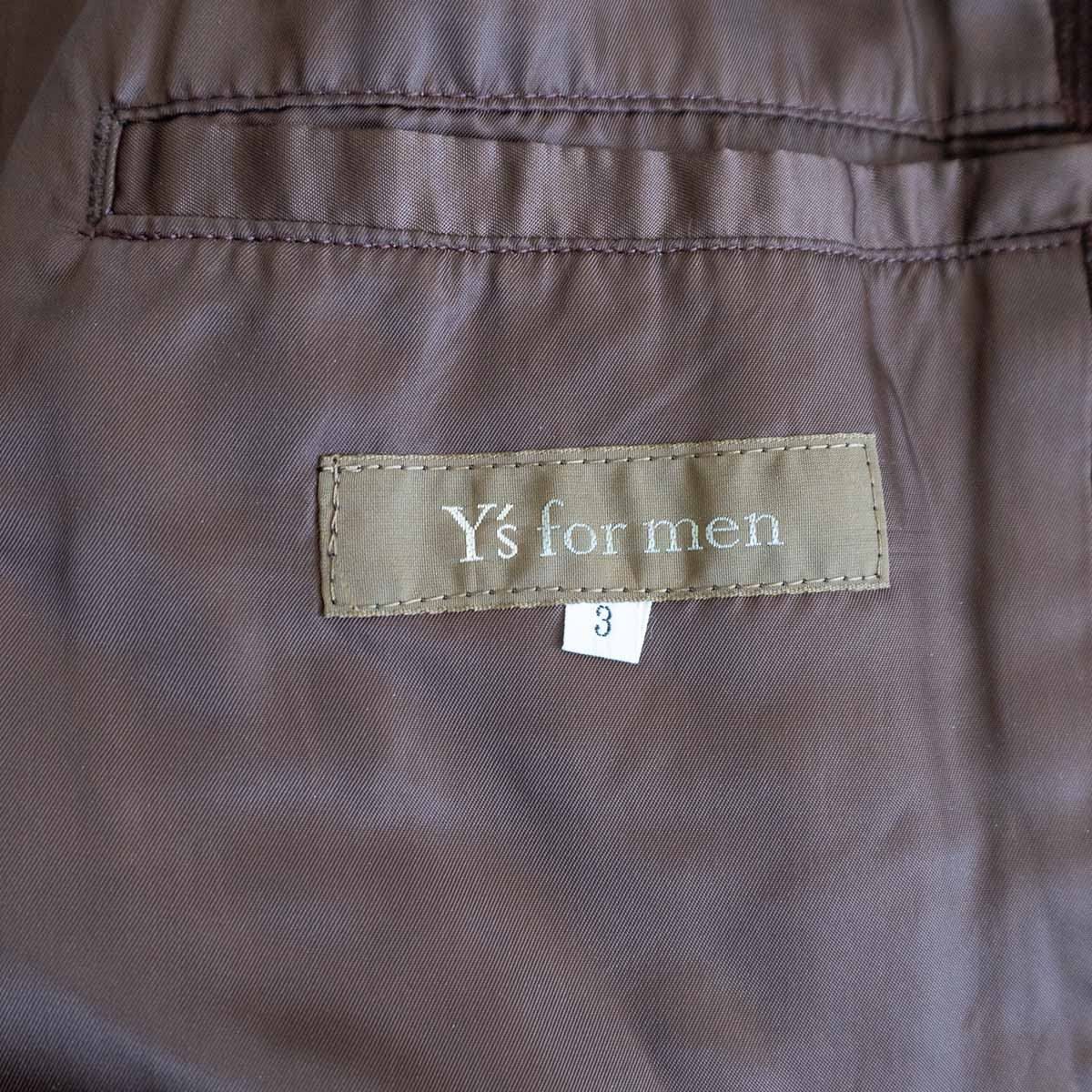 【美品】Y's for men【オーバーシルエット コーデュロイ ジャケット】YOHJI YAMAMOTO ヨウジヤマモト 2408372