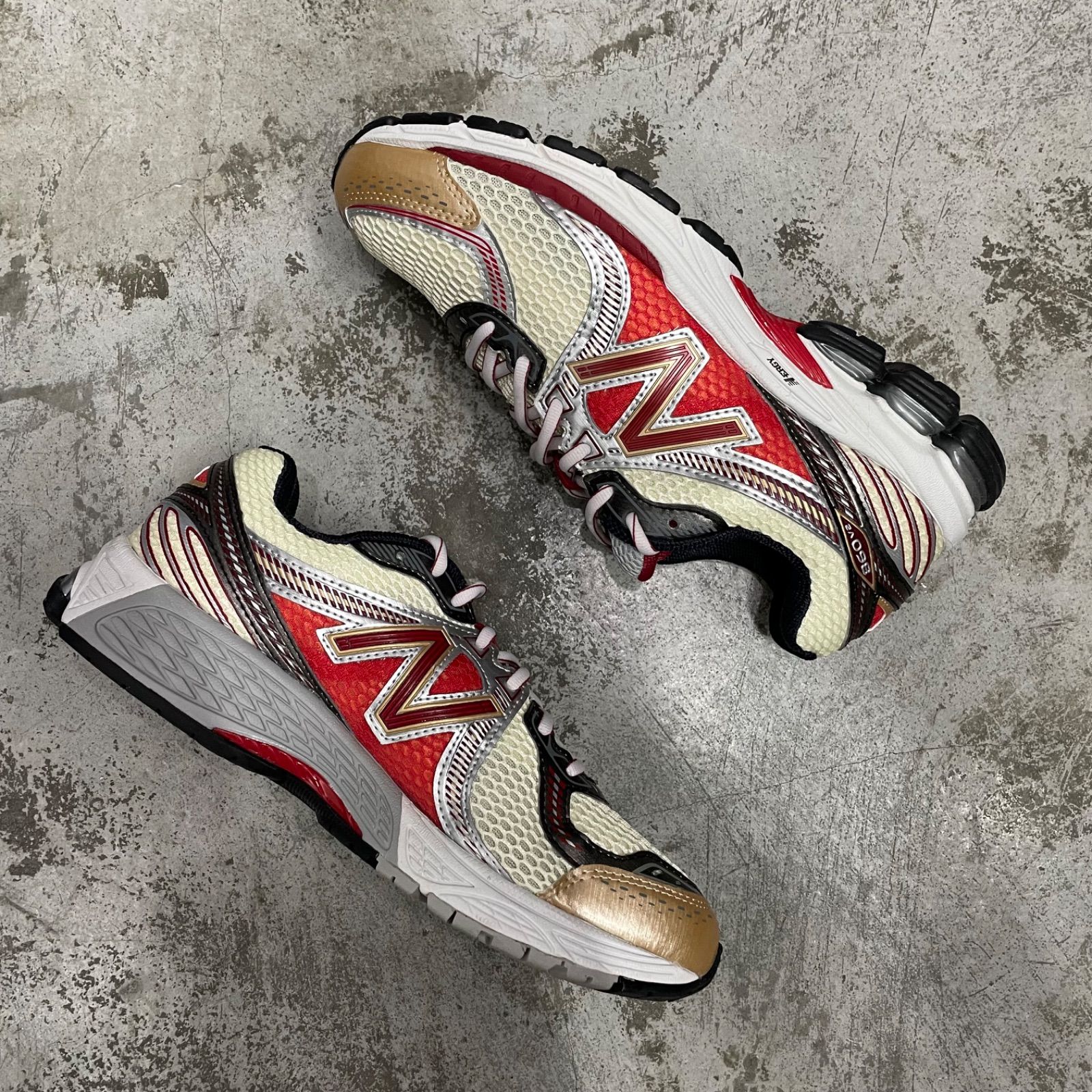 Aime Leon Dore New Balance 860V2 Red コラボ スニーカー 