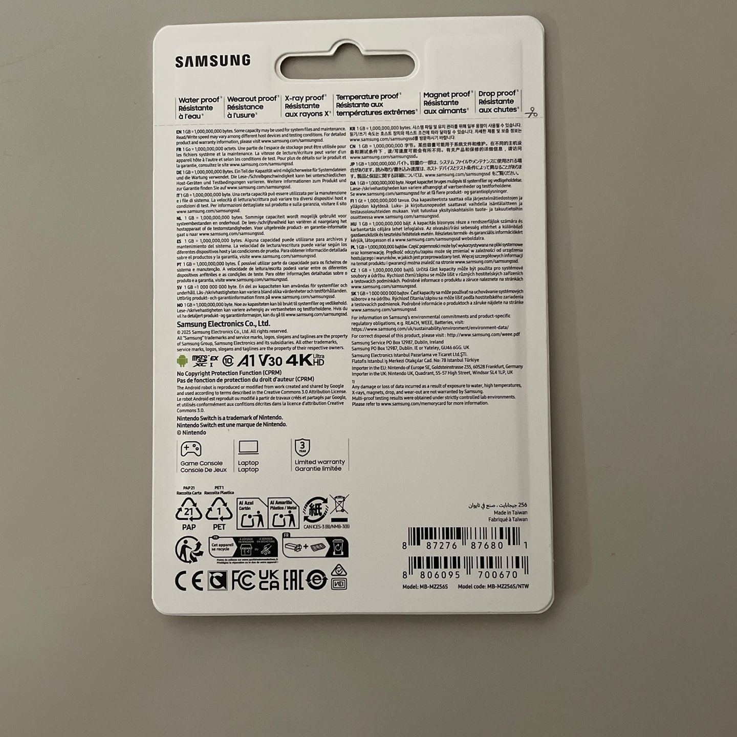 Samsung microSD Express 256GB スーパーマリオ Samsung's microSD Express card for Nintendo Switch 2 goes on