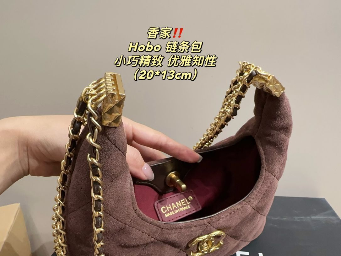 【こなれ感と気品を両立】CHANEL ミニホーボー チェーンバッグ 楽天市場】シャネル CHANEL ホーボーバッグ 22 ミニ チェーン