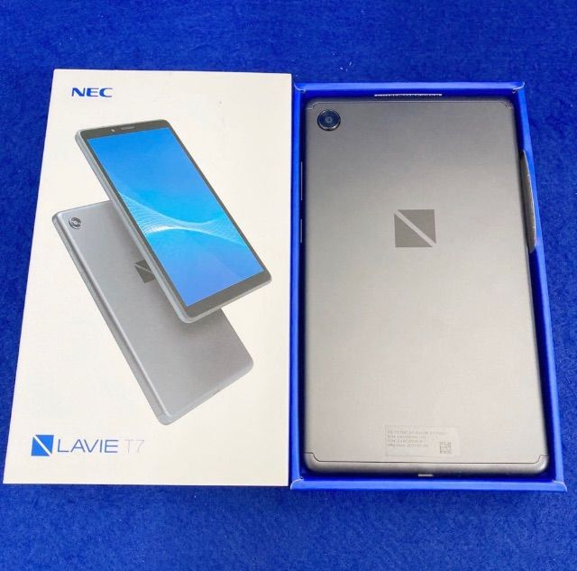 展示★保証★NEC LAVIE T7 T0755/CAS 7型 Android タブレットPC 2GB/32GB/Wi-Fi アイアングレー  PC-T0755CAS LAVIE Tab