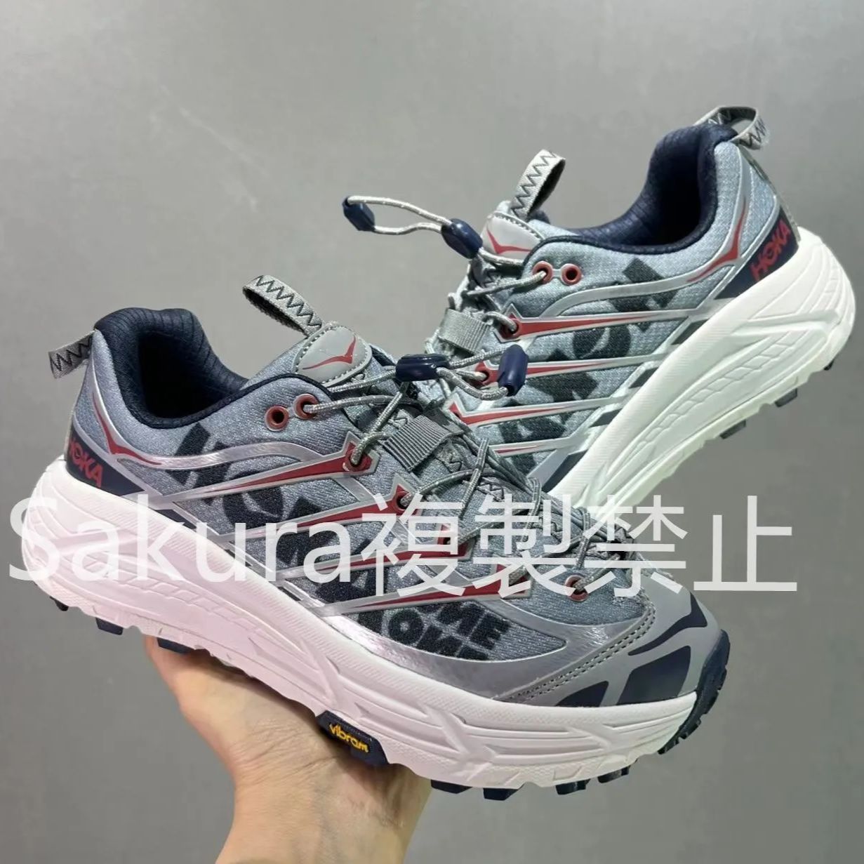 【新品未使用】HOKA ONE ONE Mafate Speed 3 Low ホカ オネオネ マファテ スピード 3 ロウ クロスカントリーランニングシューズ02#メンズサイズ  ブルー