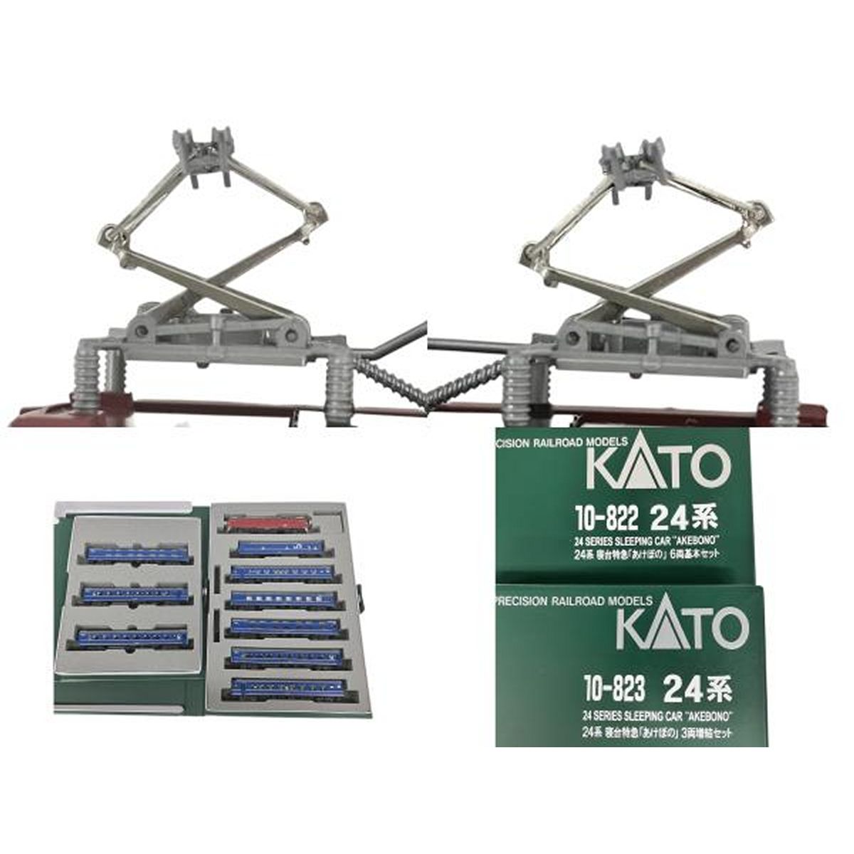 KATO 10-822 10-823 24系 寝台特急 あけぼの 基本増結 9両セット