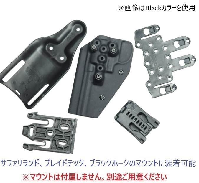 国内製造品 六七五 S&W M19 4 inch Combat magnum 専用 カイデックス