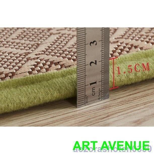 竹ラグ カーペット つづり合わせ 滑り止め付 竹 茶 黒 格子 夏用 ラグマット 畳 夏用 涼しい 洗える オールシーズン クールカーペ MARWIL-DEMENAGEMENTS_CH