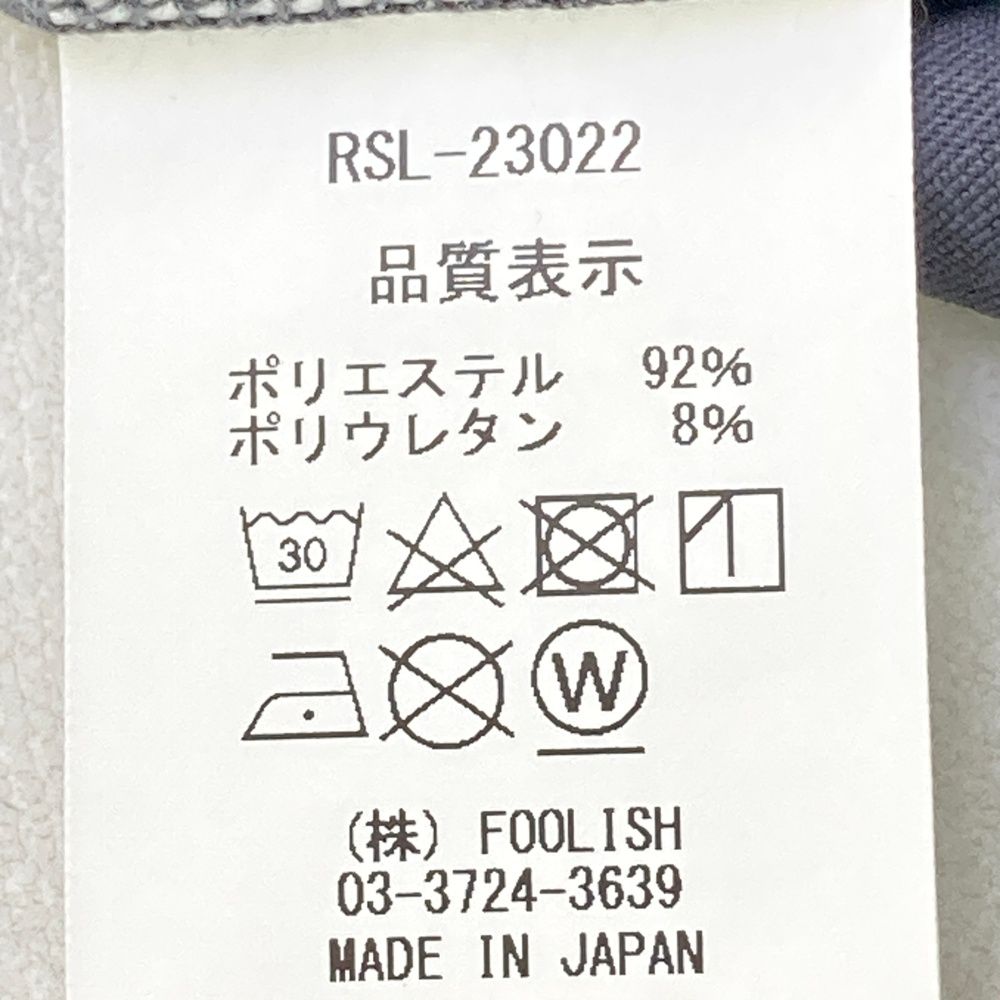 サイズ：L ROUGH&amp;SWELL ラフアンドスウェル 2023年モデル 襟付き 半袖Tシャツ  グレー系 [240101500429] ゴルフウェア レディース ストスト サイズ：L ROUGH&SWELL ラフアンドスウェル 2023年モデル 襟付き