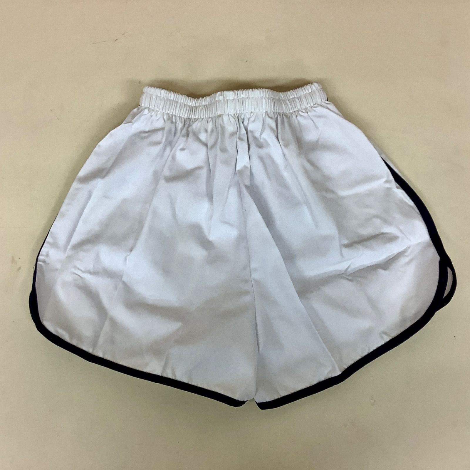 新品 スターダム スイムパンツ Mサイズ オフホワイト×ダークネイビー 