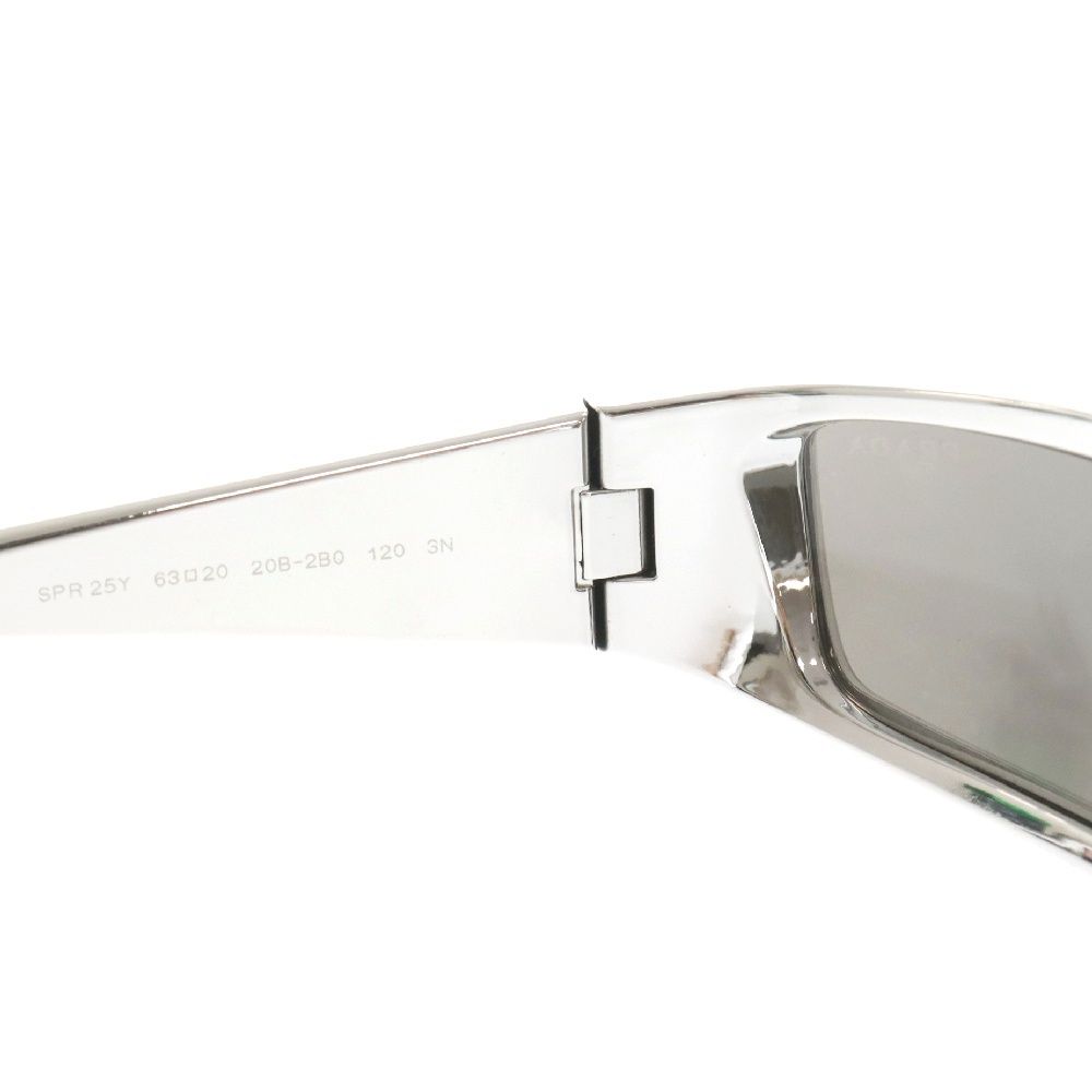 PRADA プラダ GRAY RUNWAY SUNGLASSES SPR25Y グレーレンズ シルバーメタリックフレーム サングラス PRADA (プラダ) GRAY RUNWAY SUNGLASSES SPR25Y グレーレンズ