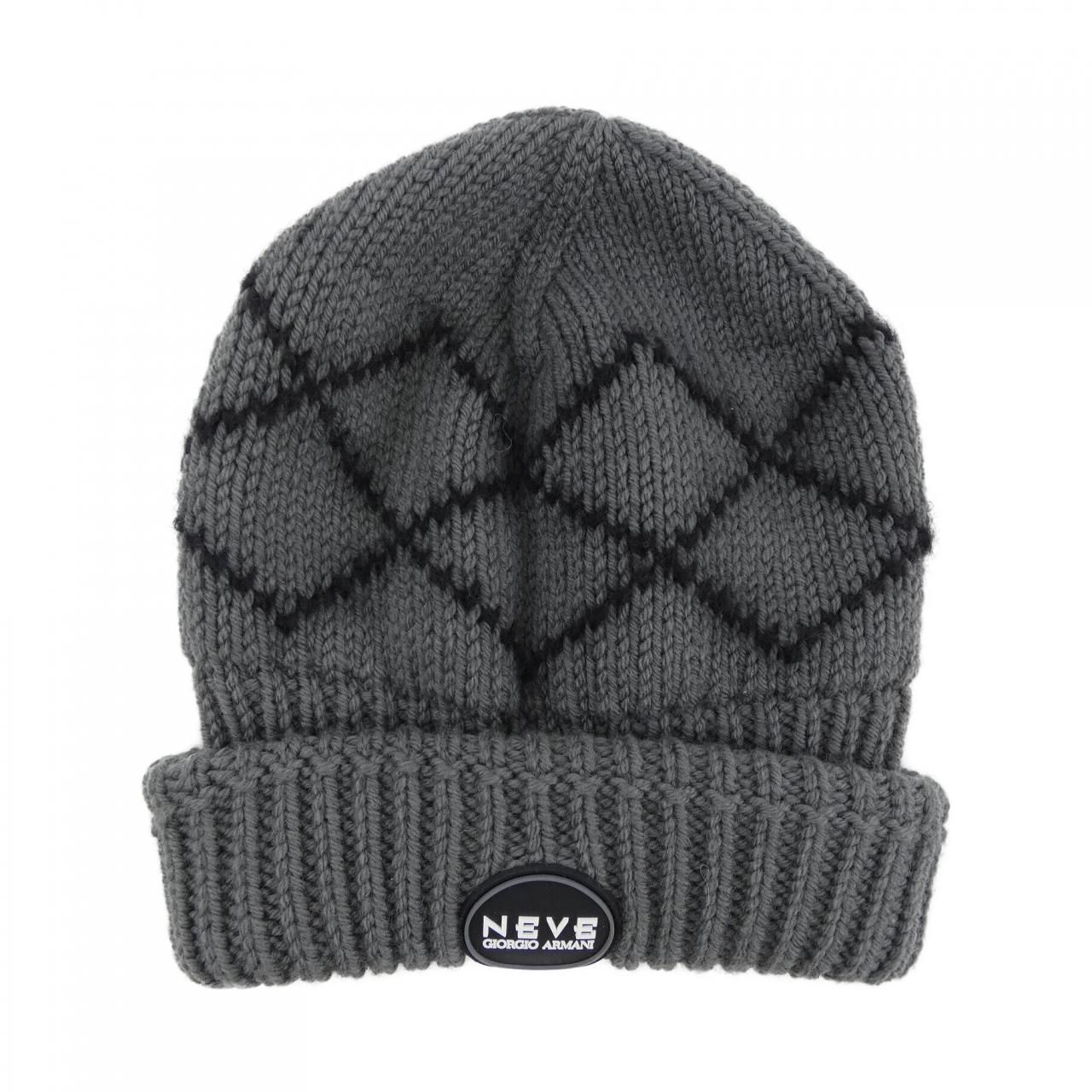 GIORGIO ARMANI ニット帽 BLACK ジョルジオアルマーニ 楽天市場