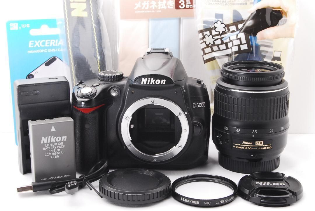 ✨ Nikon D5000 ニコン 一眼レフ カメラ スマホ転送 125k1409 - メルカリ