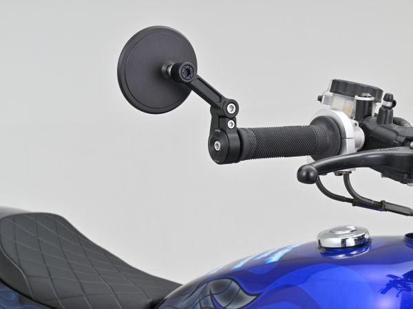 ハイサイダーバーエンドミラー MONTANA(モンタナ) クローム 2個セット HIGHSIDER バーエンドミラー モンタナ クローム アダプター別売