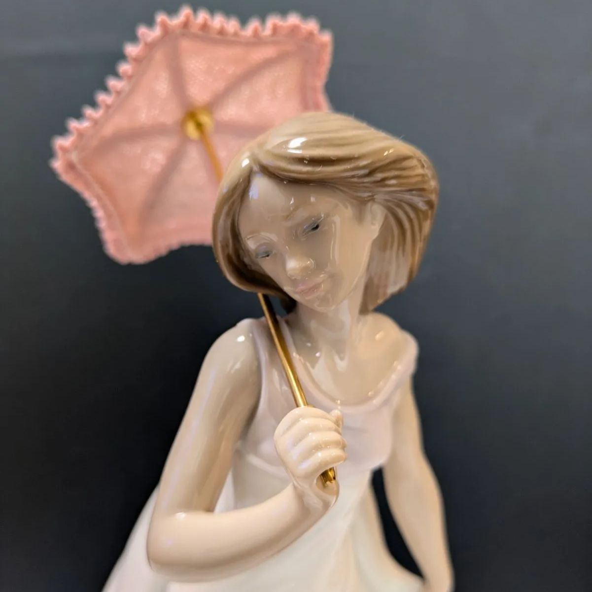 稀少！リヤドロ(LLADRO) 【母子時光】 フィギュリン  陶器  置物 美品 リヤドロ LLADRO 春の光の中で 陶器 置物 フィギュリン
