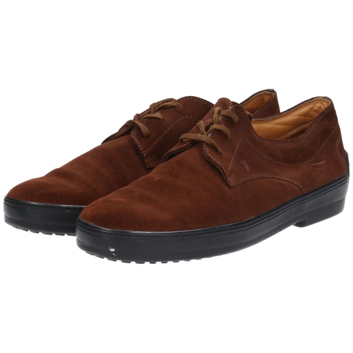 古着 トッズ TODS スエード プレーントゥシューズ 10 メンズ28.0cm/saa009317